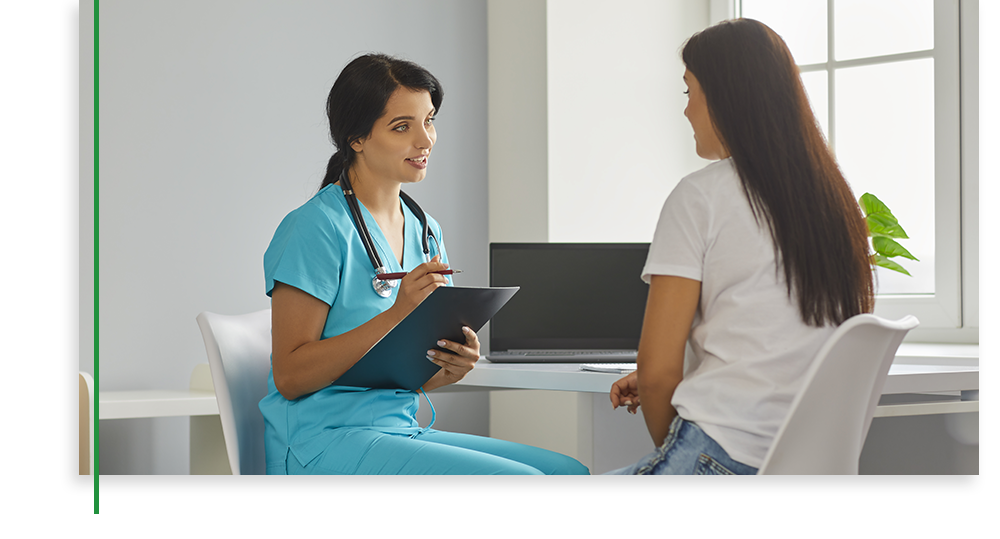 doctor and patient
